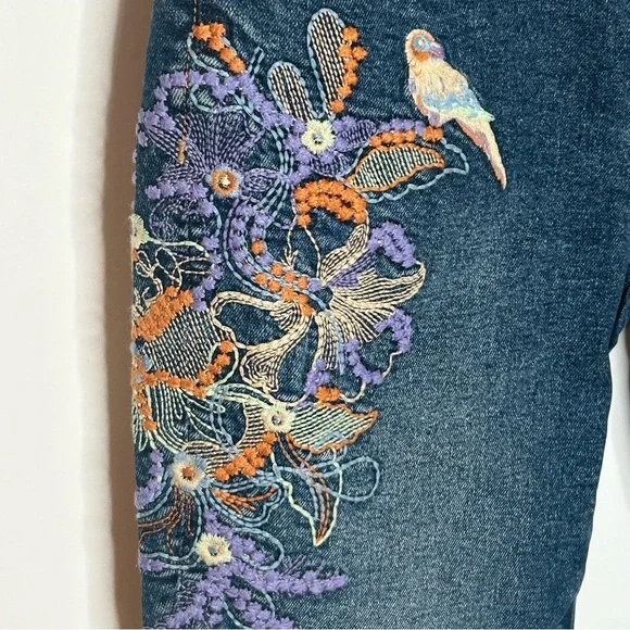 NWT Driftwood Kelly Dalea Bootcut Embroidered Jeans Size 26 x 29 - Picture 6 of 12